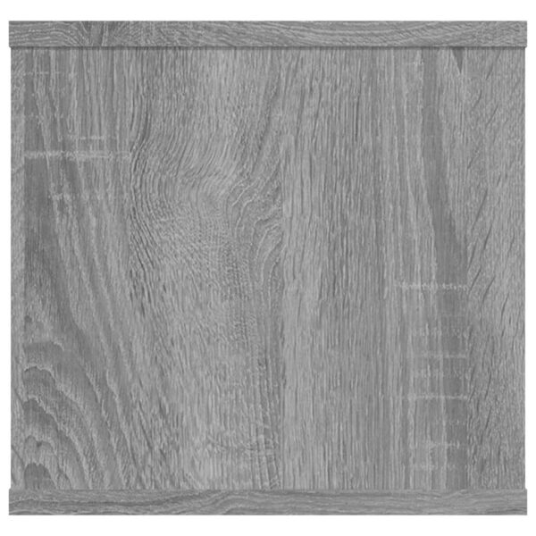 Estante 102x30x29 cm derivados de madeira cinzento sonoma - Image 6