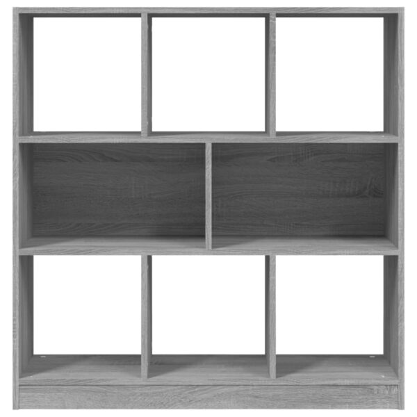 Estante 97,5x29,5x100 cm derivados de madeira cinzento sonoma - Image 3