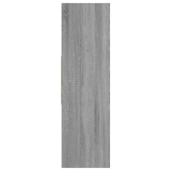 Estante 97,5x29,5x100 cm derivados de madeira cinzento sonoma - Image 4