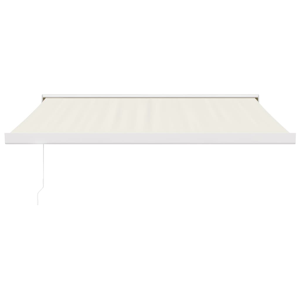 Toldo retrátil 3x2,5 m tecido e alumínio cor creme - Image 2