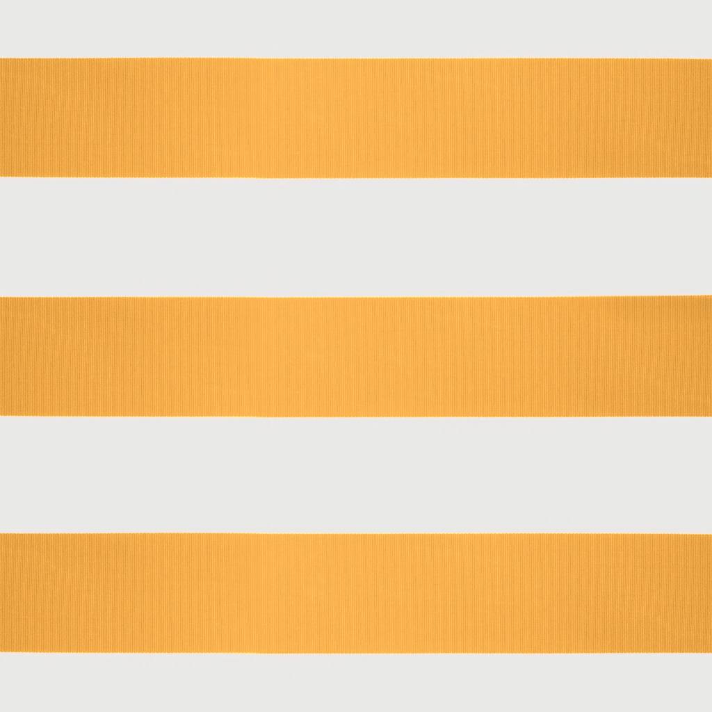 Toldo retrátil 3x2,5 m tecido e alumínio amarelo e branco - Image 8