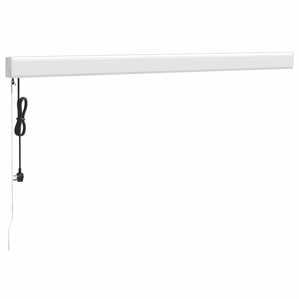 Toldo retrátil 3,5x2,5 m tecido e alumínio laranja e castanho - Image 5