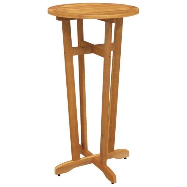 Conjunto de bar para jardim 3 pcs madeira de acácia maciça - Image 6