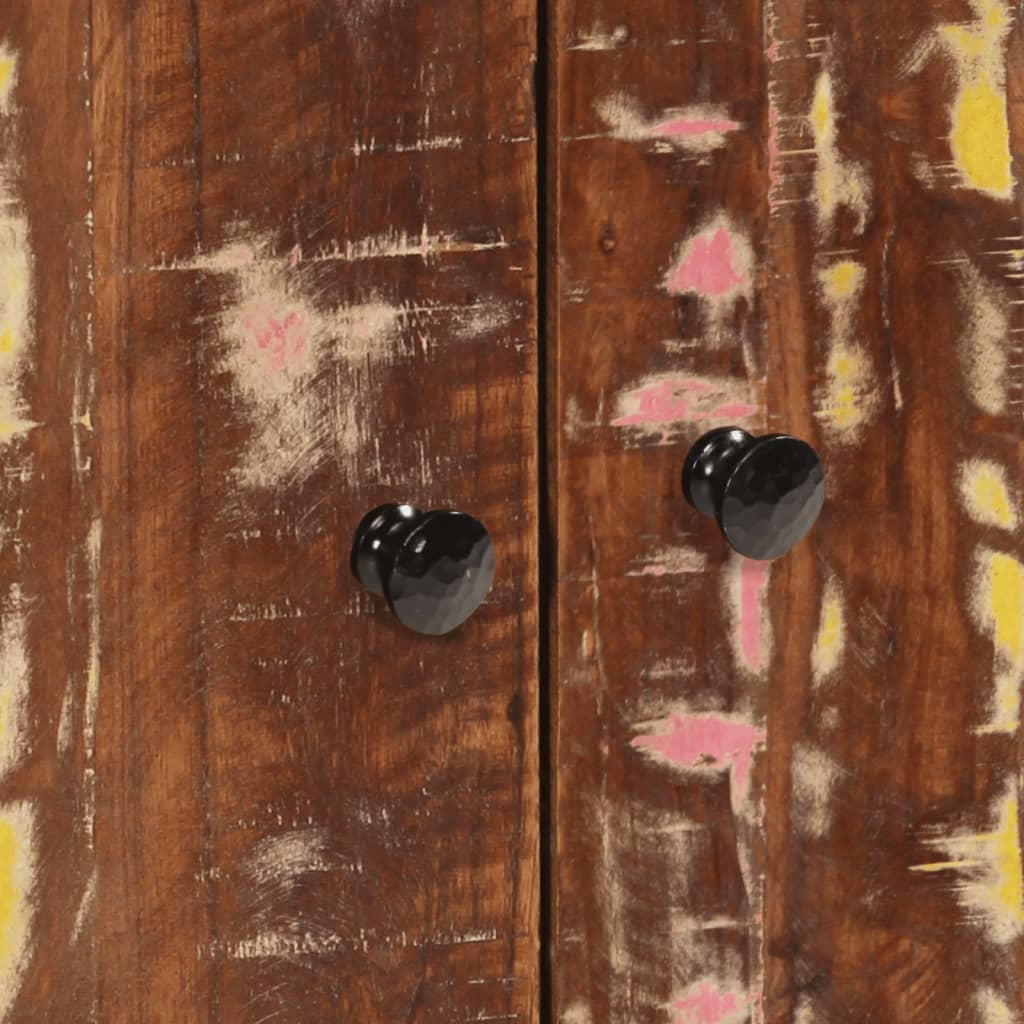 Móvel de lavatório 62x33x58 cm madeira recuperada e derivados - Image 6