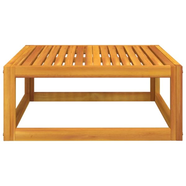 Mesa de centro 68x68x29 cm madeira de acácia maciça - Image 2