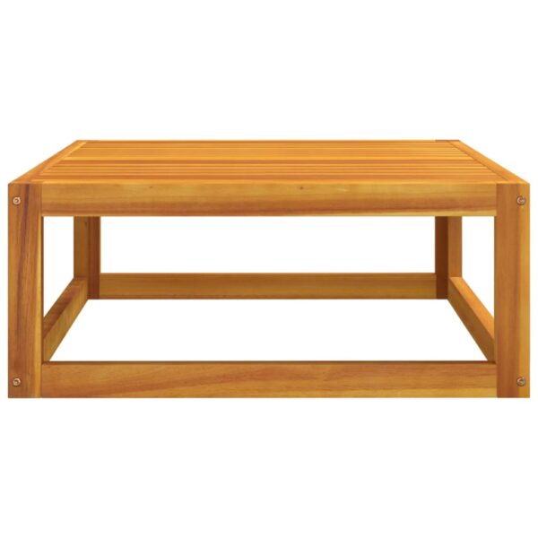 Mesa de centro 68x68x29 cm madeira de acácia maciça - Image 3