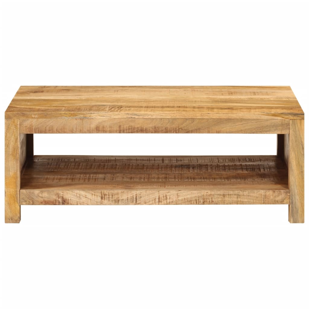 Mesa de centro 80x55x30 cm madeira de mangueira maciça - Image 2