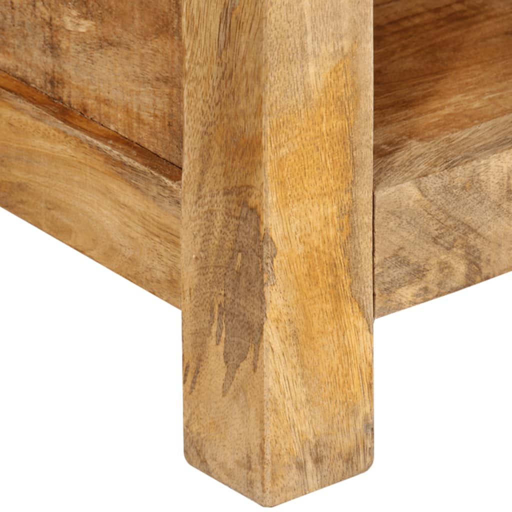 Mesa de centro 80x55x30 cm madeira de mangueira maciça - Image 5
