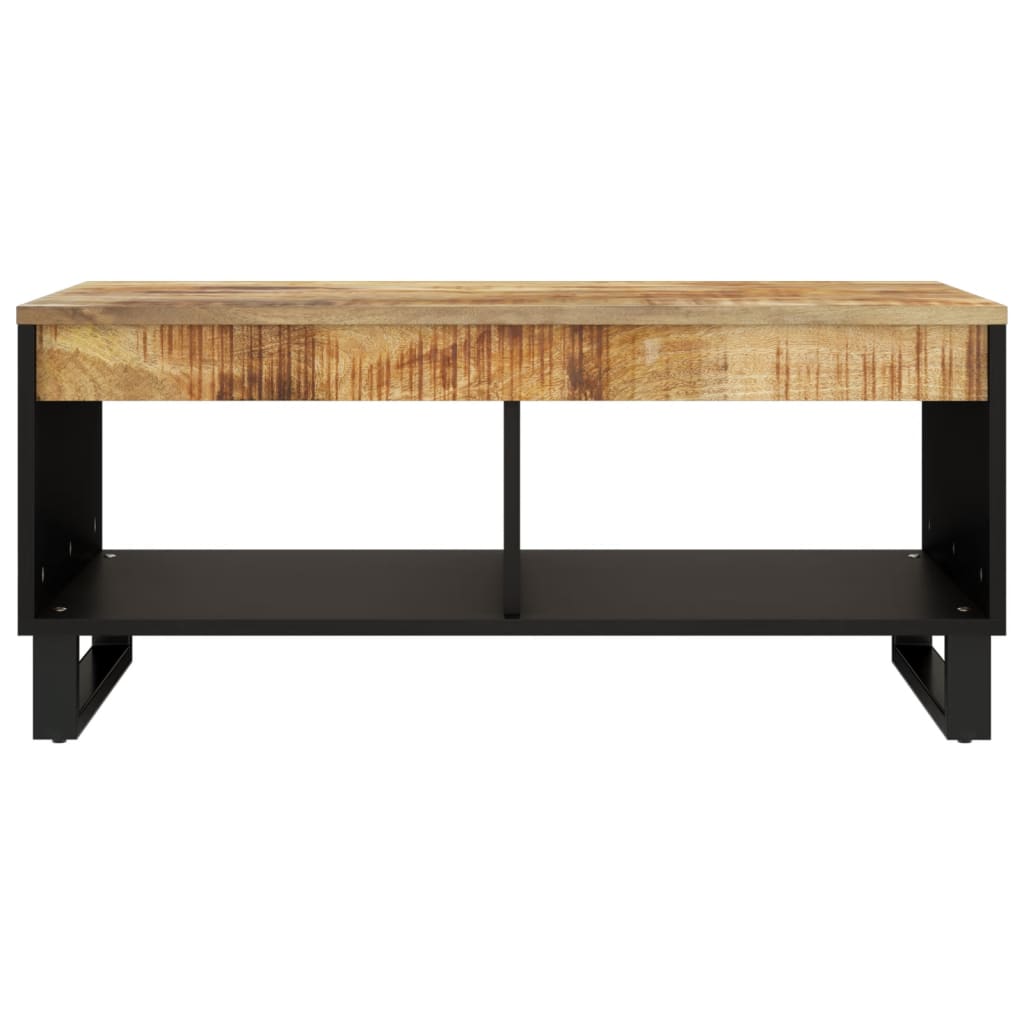 Mesa de centro 90x50x40 cm madeira de mangueira maciça - Image 2