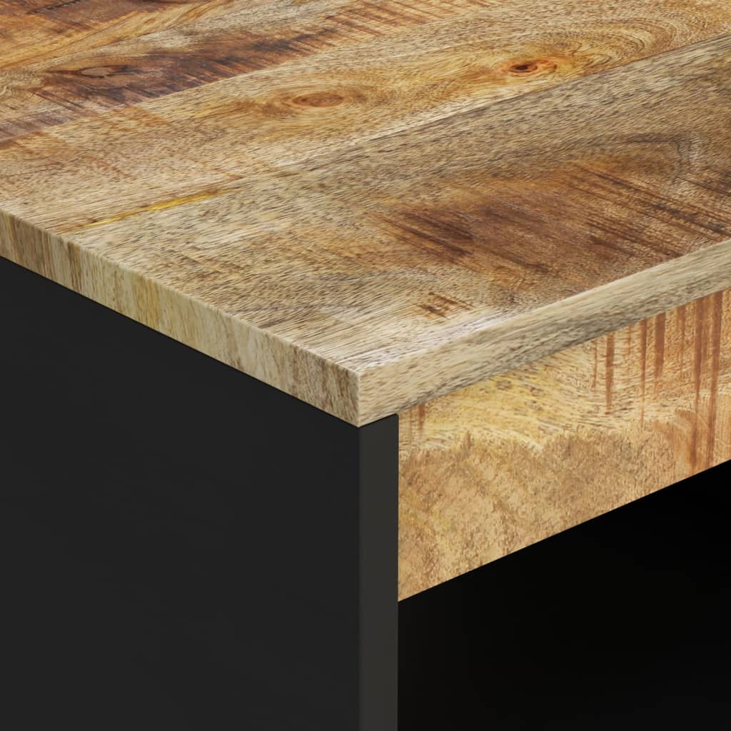 Mesa de centro 90x50x40 cm madeira de mangueira maciça - Image 4