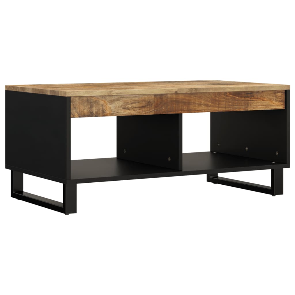 Mesa de centro 90x50x40 cm madeira de mangueira maciça - Image 7