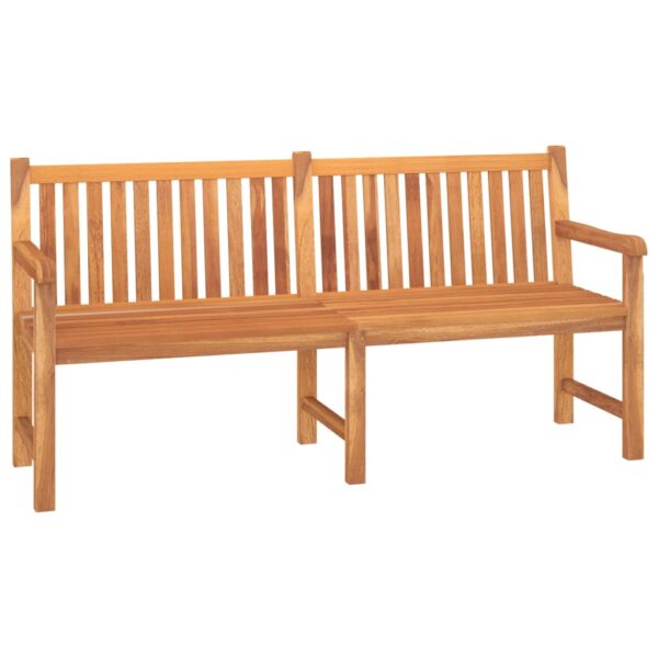 5 pcs conjunto de jantar p/ jardim madeira de teca maciça - Image 4