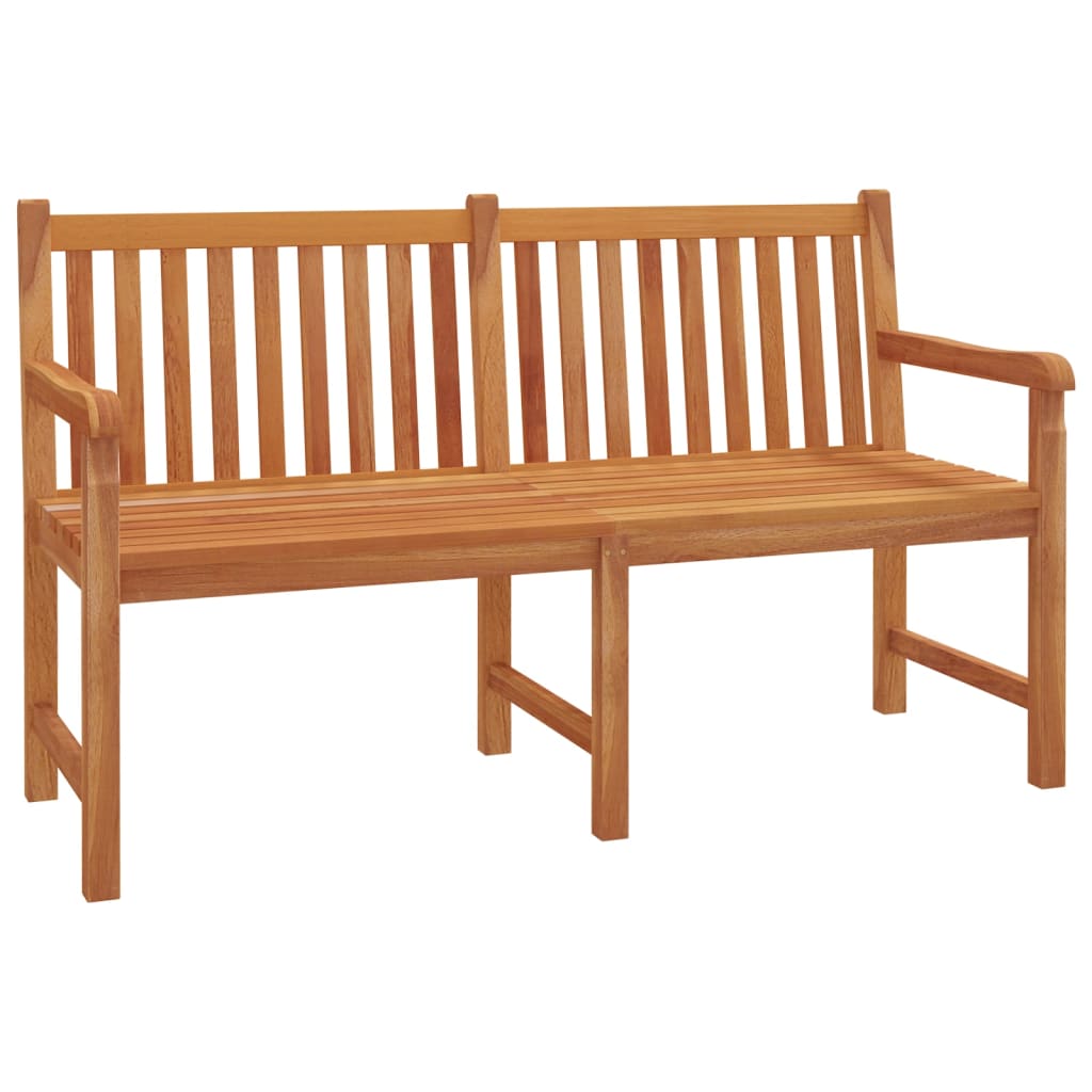 5 pcs conjunto de jantar p/ jardim madeira de teca maciça - Image 3