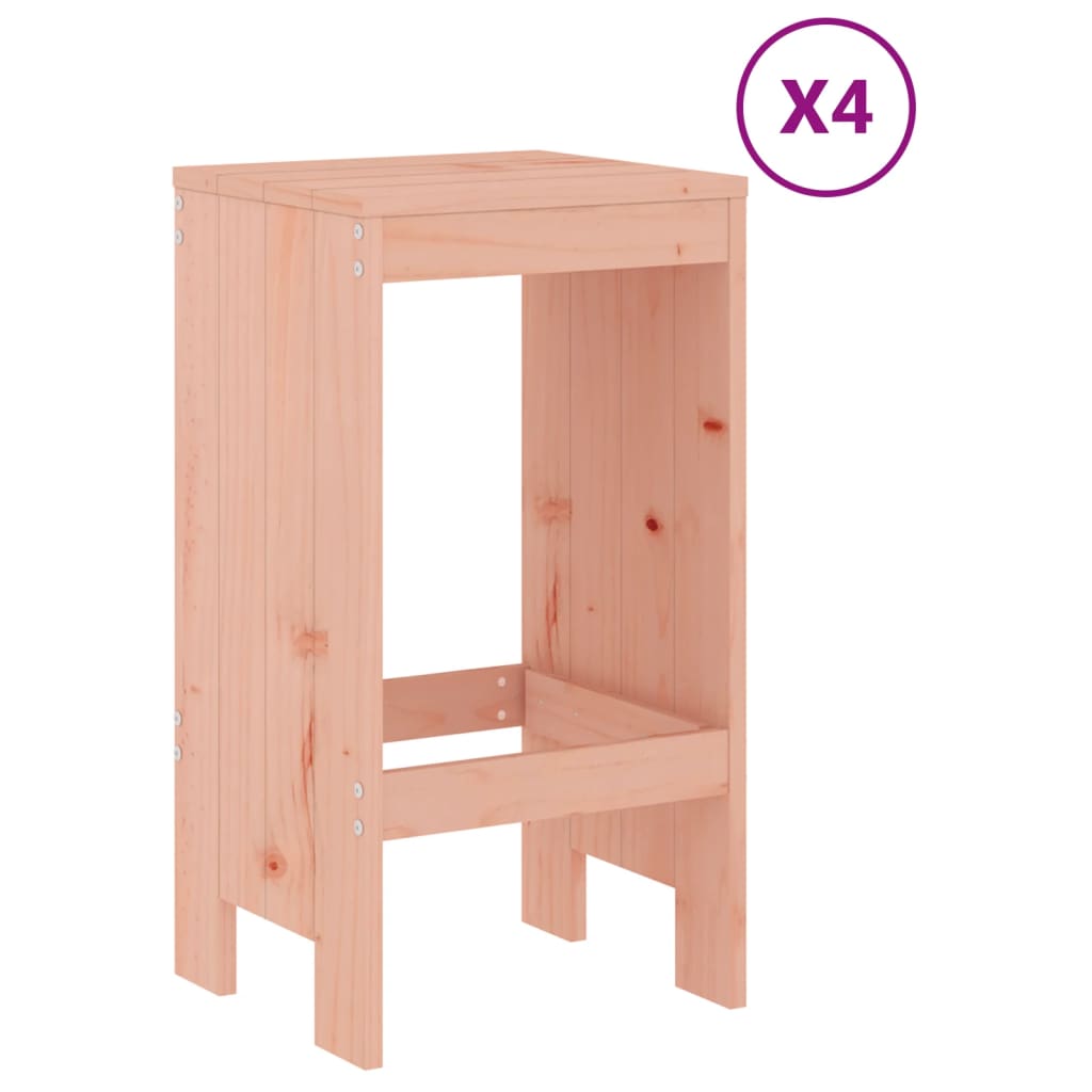 5 pcs conjunto de bar para jardim madeira de douglas maciça - Image 2