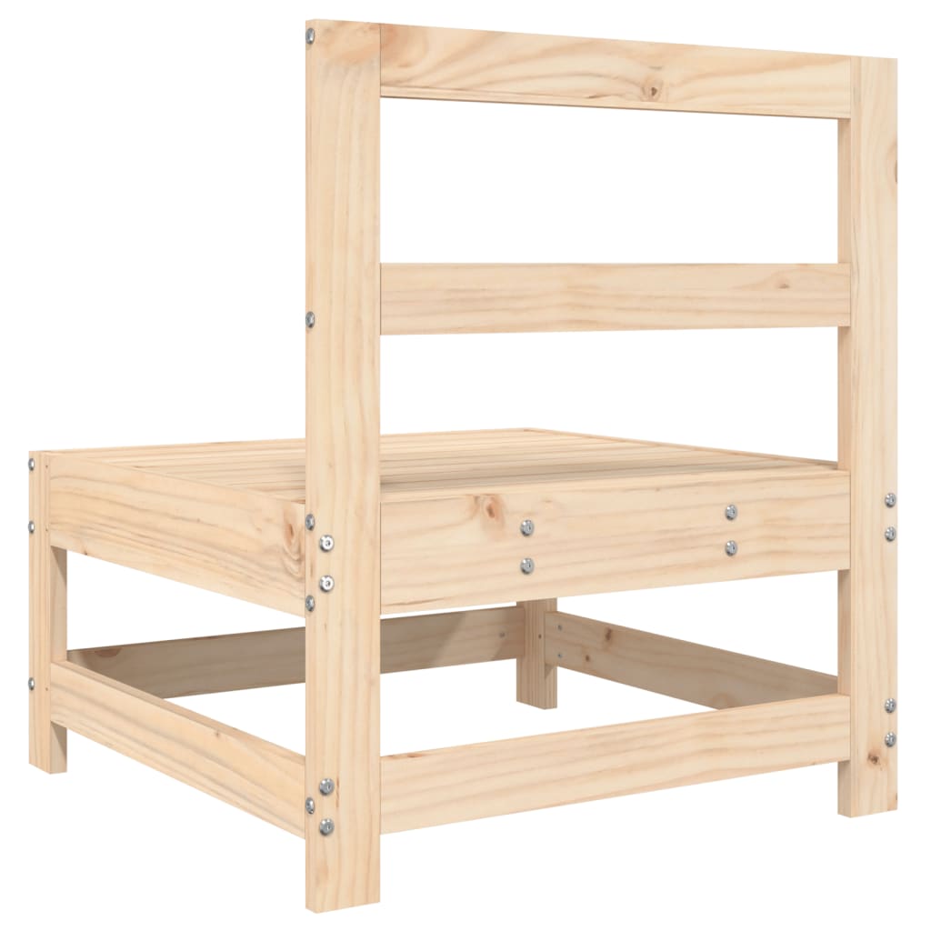 Sofá de centro para jardim madeira de pinho maciça - Image 4