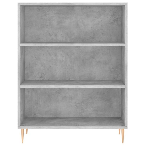 Estante 69,5x32,5x90 cm derivados de madeira cinzento cimento - Image 3