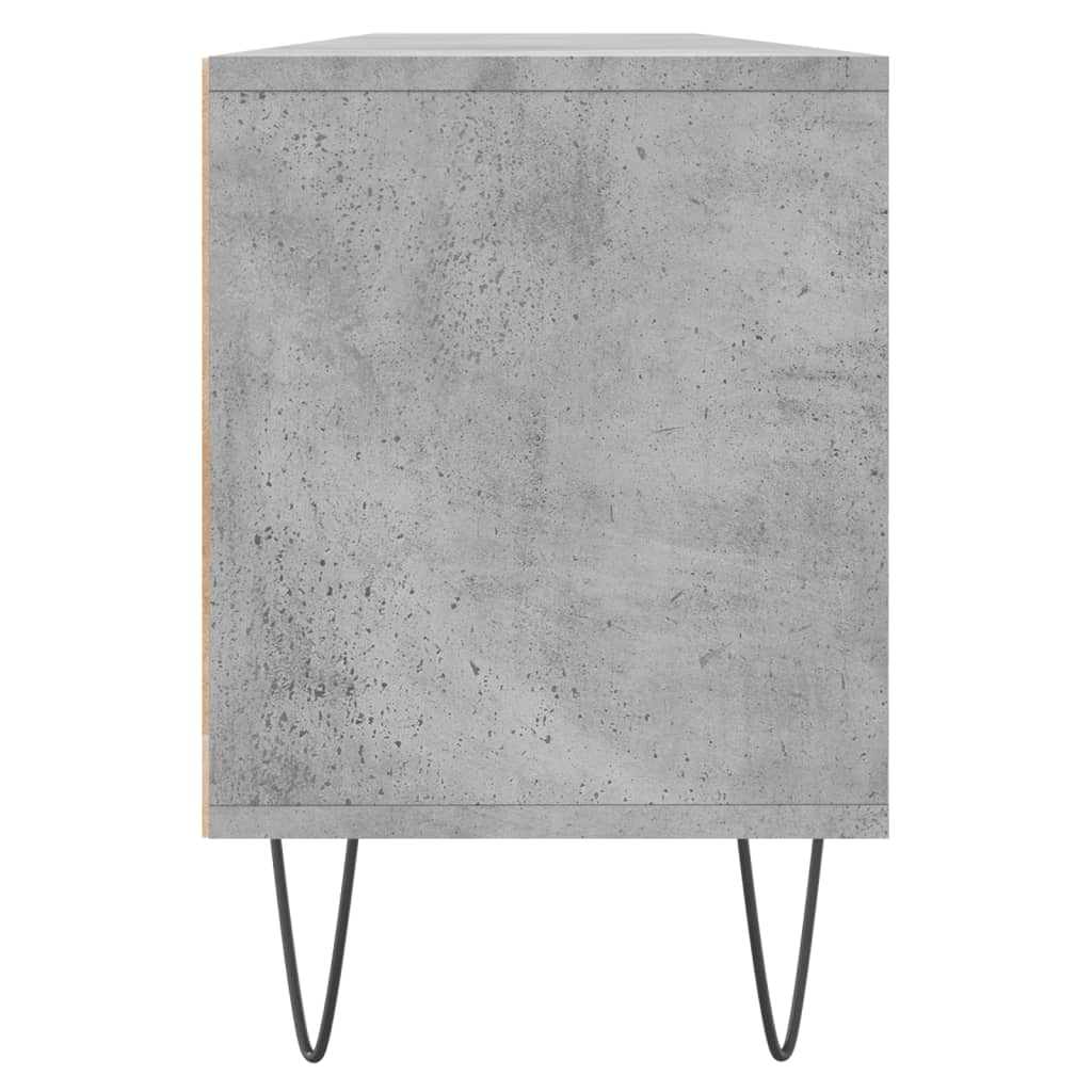 Móvel de TV 150x30x44,5 cm derivados de madeira cinza cimento - Image 6