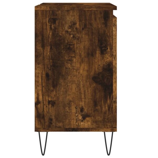 Armário casa de banho 58x33x60 cm deriv.madeira carvalho fumado - Image 5