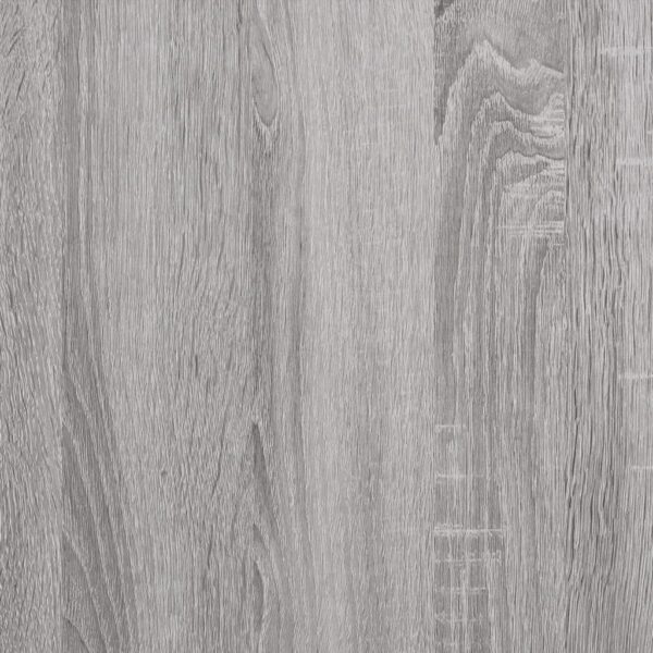 Armário p/ discos 121x38x48cm derivados madeira cinzento sonoma - Image 7