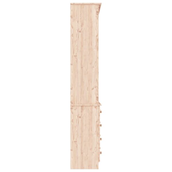 Estante c/ gavetas ALTA 77x35x186,5 cm madeira de pinho maciça - Image 4