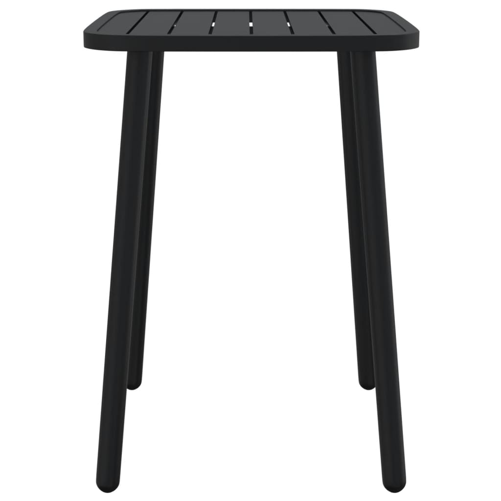 3 pcs conjunto de jantar para jardim aço antracite - Image 7