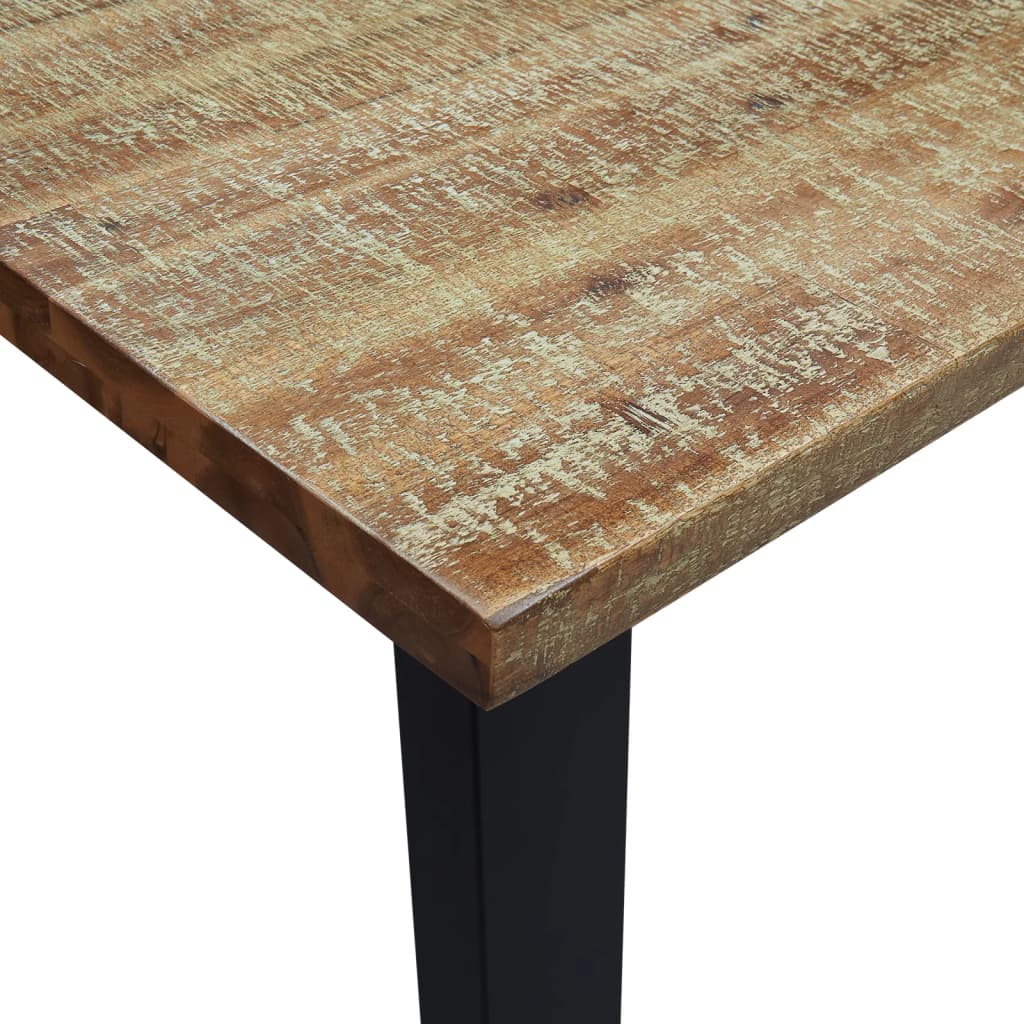 Mesa de jantar 200x90x76 madeira de acácia maciça - Image 6