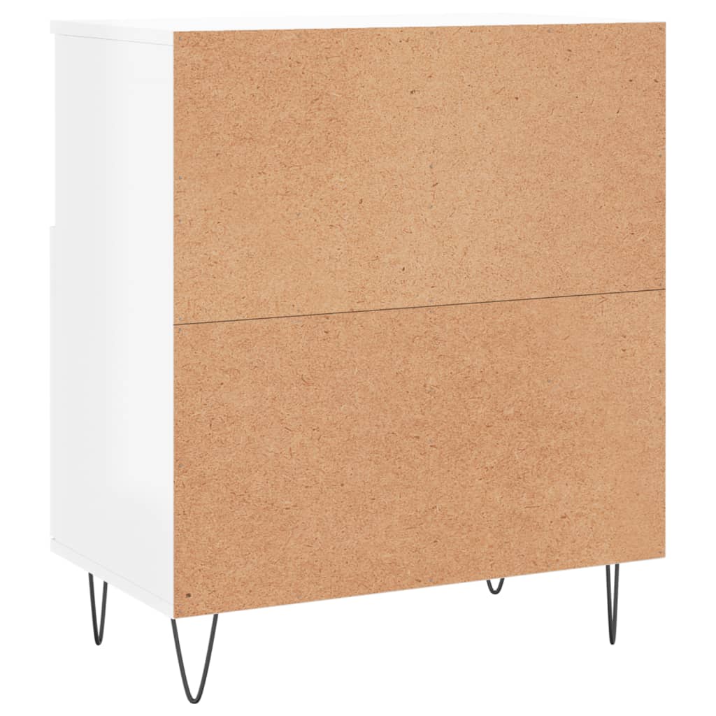 Aparadores 3 pcs derivados de madeira branco brilhante - Image 7