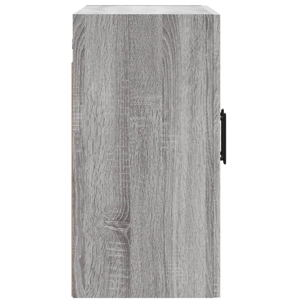 Armário de parede 60x31x60 cm derivados madeira cinzento sonoma - Image 6
