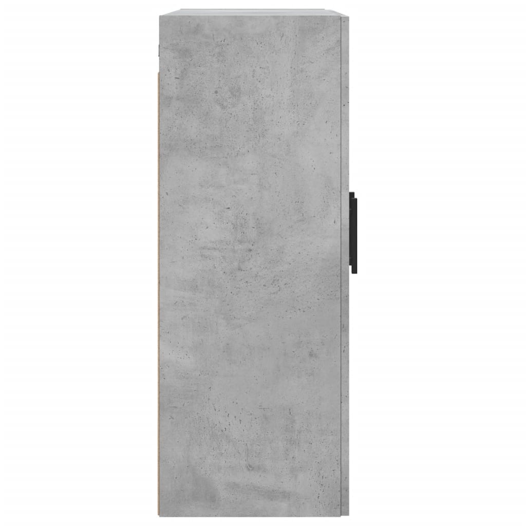 Armário de parede 69,5x34x90 cm deriv. madeira cinzento cimento - Image 7