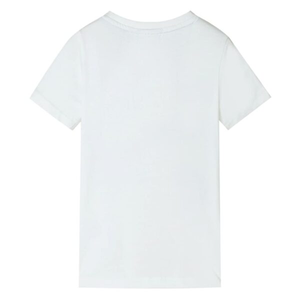 T-shirt infantil cor cru 128 - Image 2