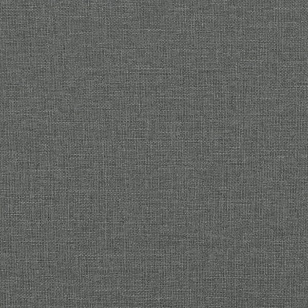 Sofá 2 lugares +almofadas decorativas 140cm tecido cinza-escuro - Image 6