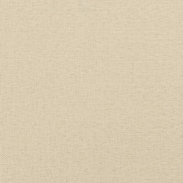 Sofá 2 lugares + almofadas decorativas 140 cm tecido cor creme - Image 6
