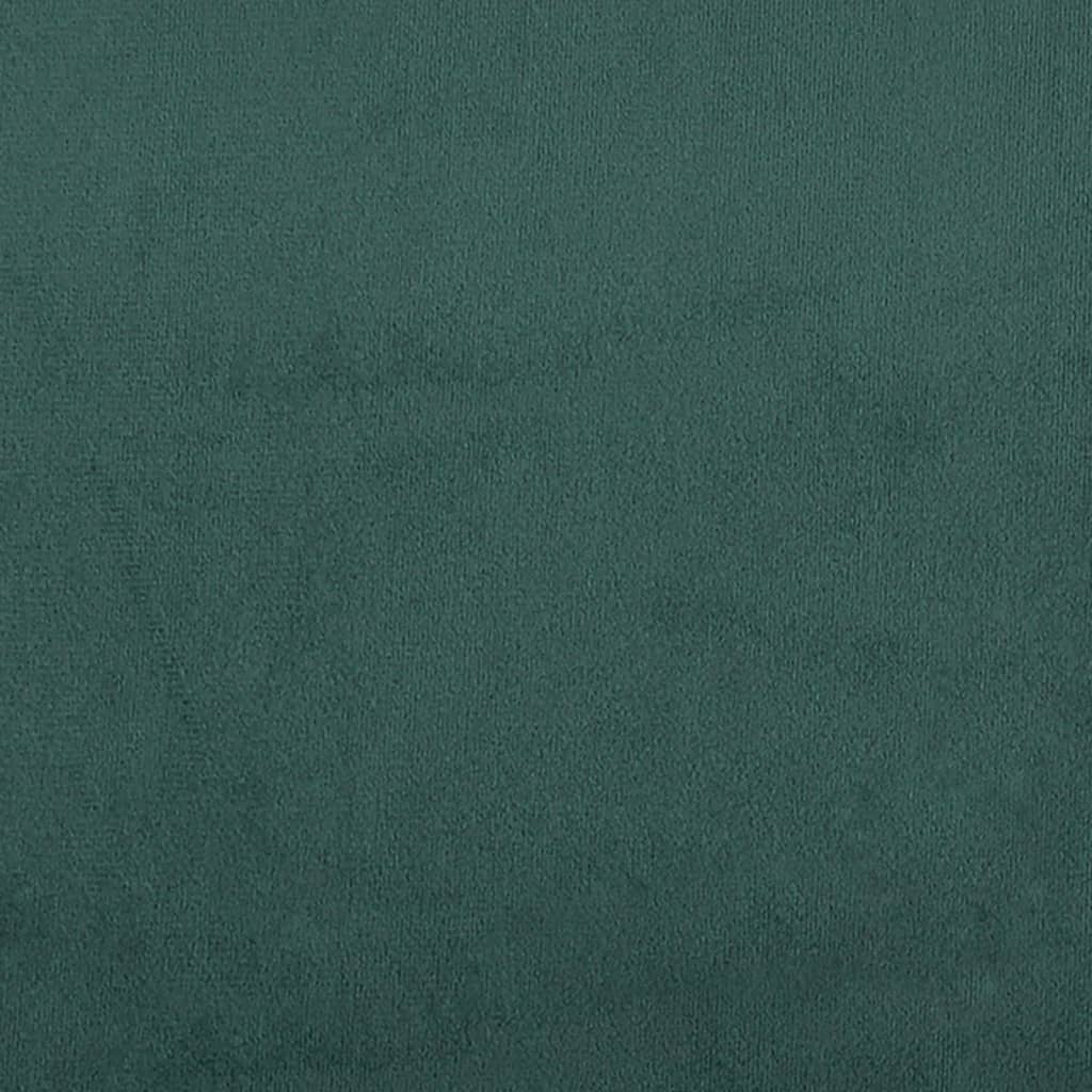 3 pcs conjunto de sofás veludo verde-escuro - Image 7