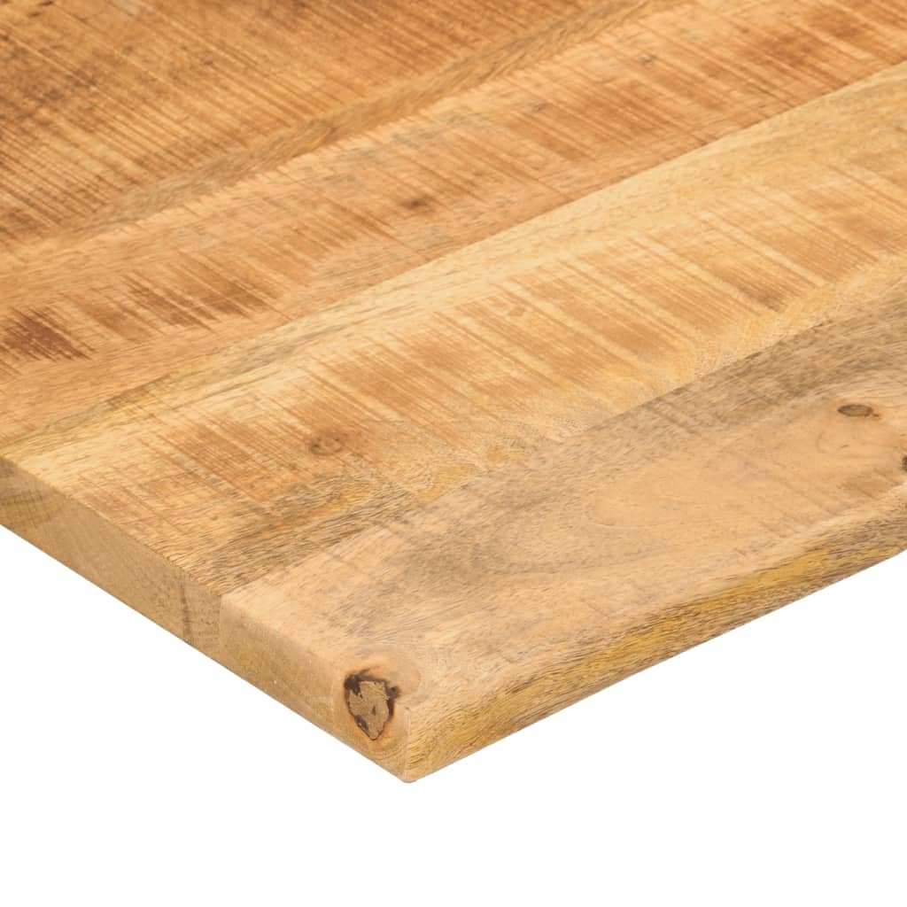 Tampo de mesa com curva 120x50x2,5 cm mangueira áspera maciça - Image 6