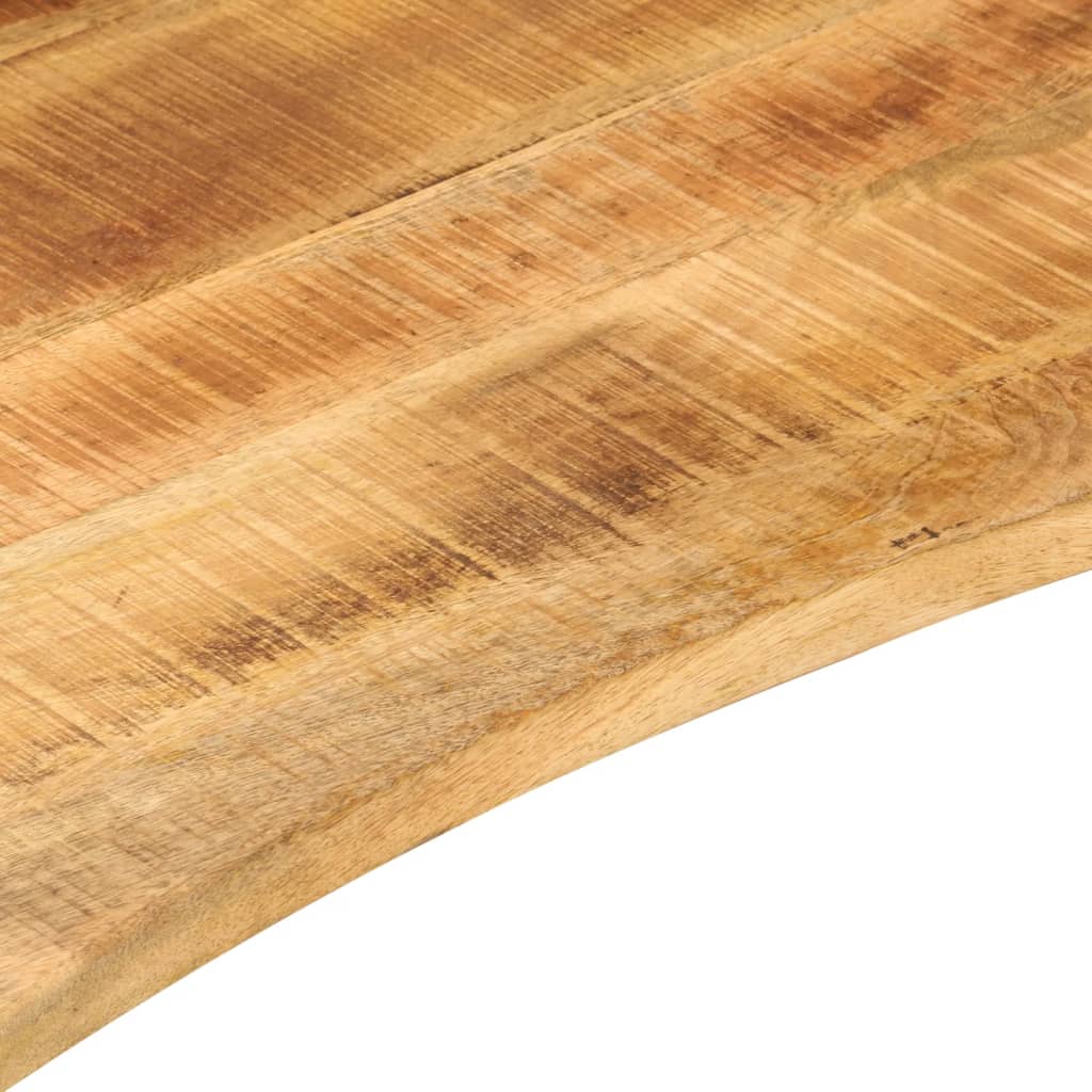 Tampo de mesa com curva 120x60x2,5cm mangueira áspera maciça - Image 7