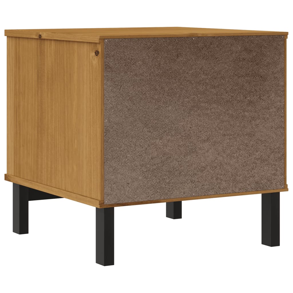Mesa de apoio FLAM 50x50x50 cm madeira de pinho maciça - Image 6