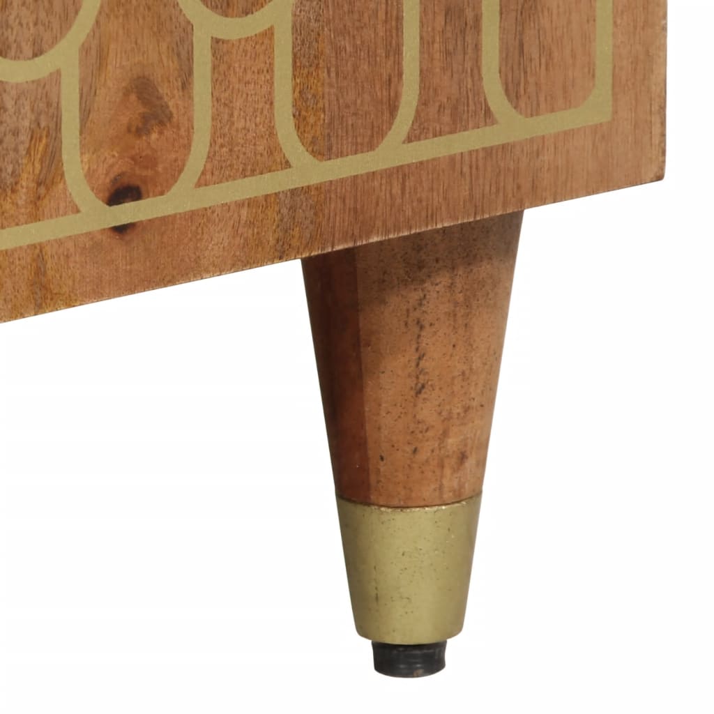 Armário de casa de banho 38x33x160 cm mangueira maciça - Image 11