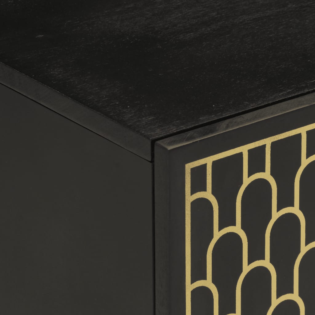 Móvel de TV 105x33x46 cm madeira de mangueira maciça - Image 7