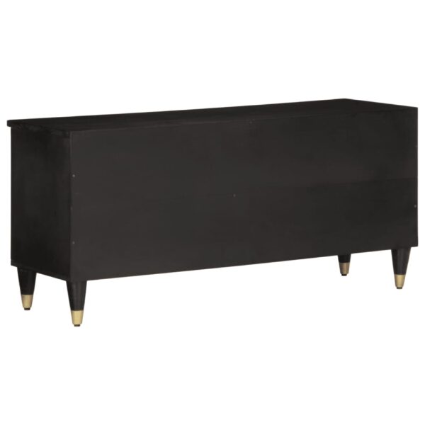 Móvel de TV 100x33x46 cm madeira de mangueira maciça - Image 5