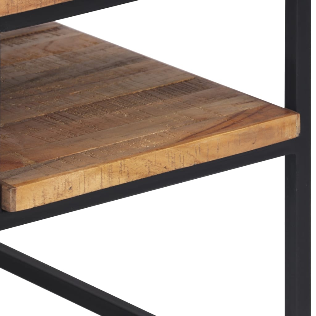 Mesa de centro 90x50x39 cm teca recuperada maciça - Image 5