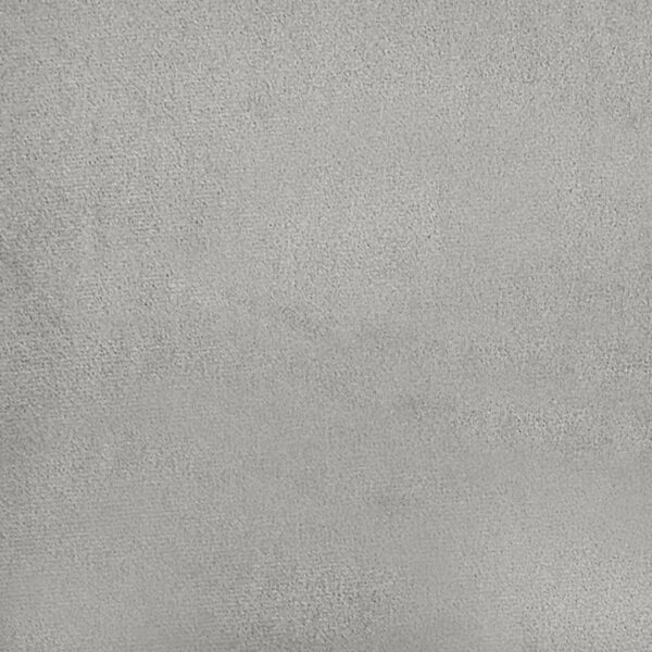 Poltrona tecido de microfibra 60 cm cinzento-claro - Image 6