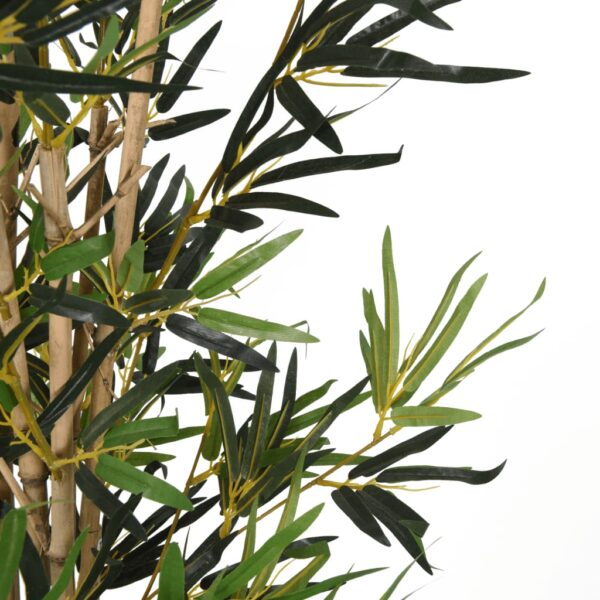 Árvore de bambu artificial 828 folhas 150 cm verde - Image 2