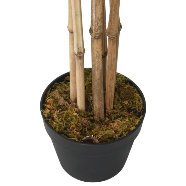 Árvore de bambu artificial 828 folhas 150 cm verde - Image 3