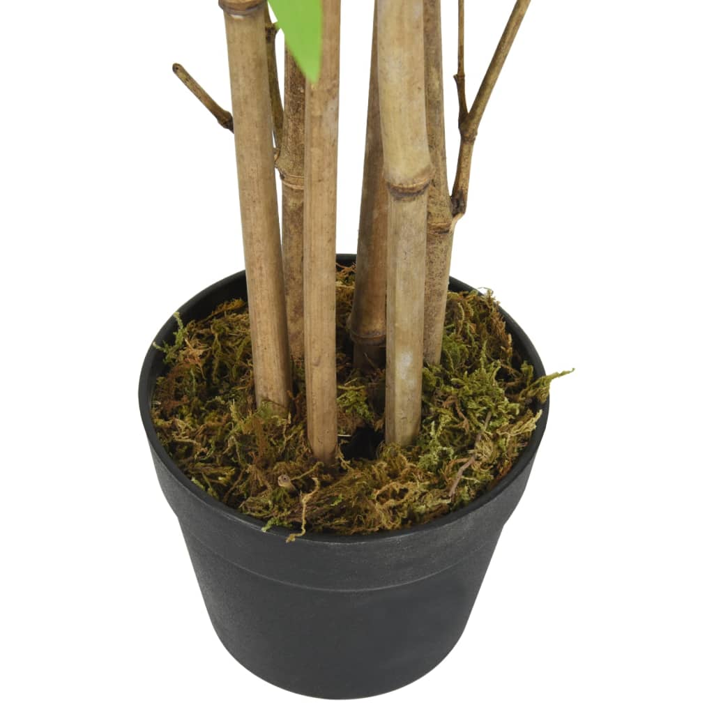 Árvore de bambu artificial 828 folhas 150 cm verde - Image 3