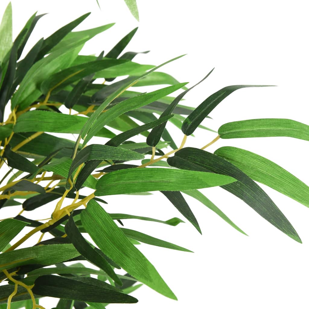 Árvore de bambu artificial 380 folhas 80 cm verde - Image 3