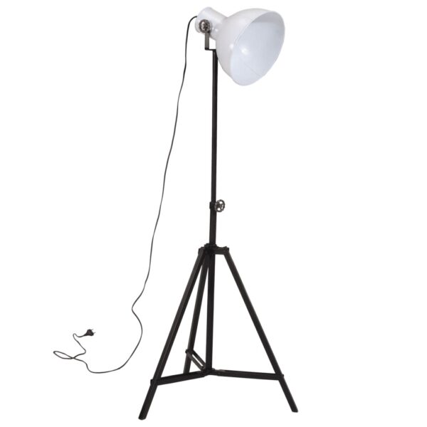 Candeeiro de pé 25 W 61x61x90/150 cm E27 branco - Image 2