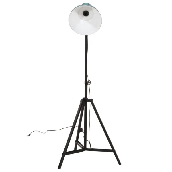 Candeeiro de pé 25 W 61x61x90/150 cm E27 azul desgastado - Image 3