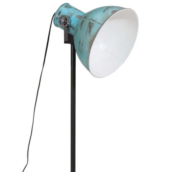 Candeeiro de pé 25 W 61x61x90/150 cm E27 azul desgastado - Image 8