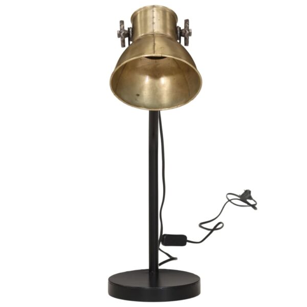 Candeeiro de secretária 25 W 17x17x60 cm E27 bronze antigo - Image 3