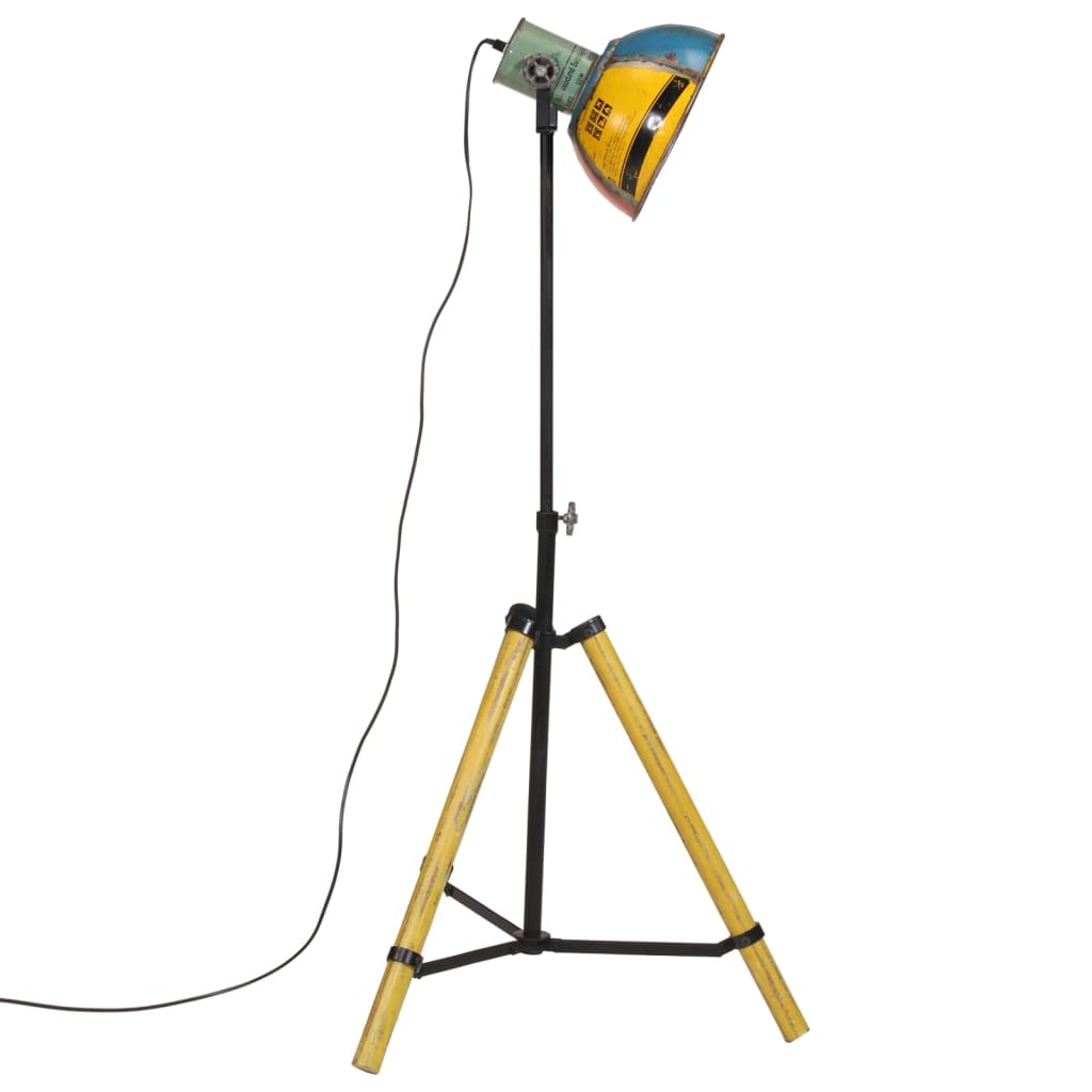 Candeeiro de pé 25 W 75x75x90-150 cm E27 multicolorido - Image 4